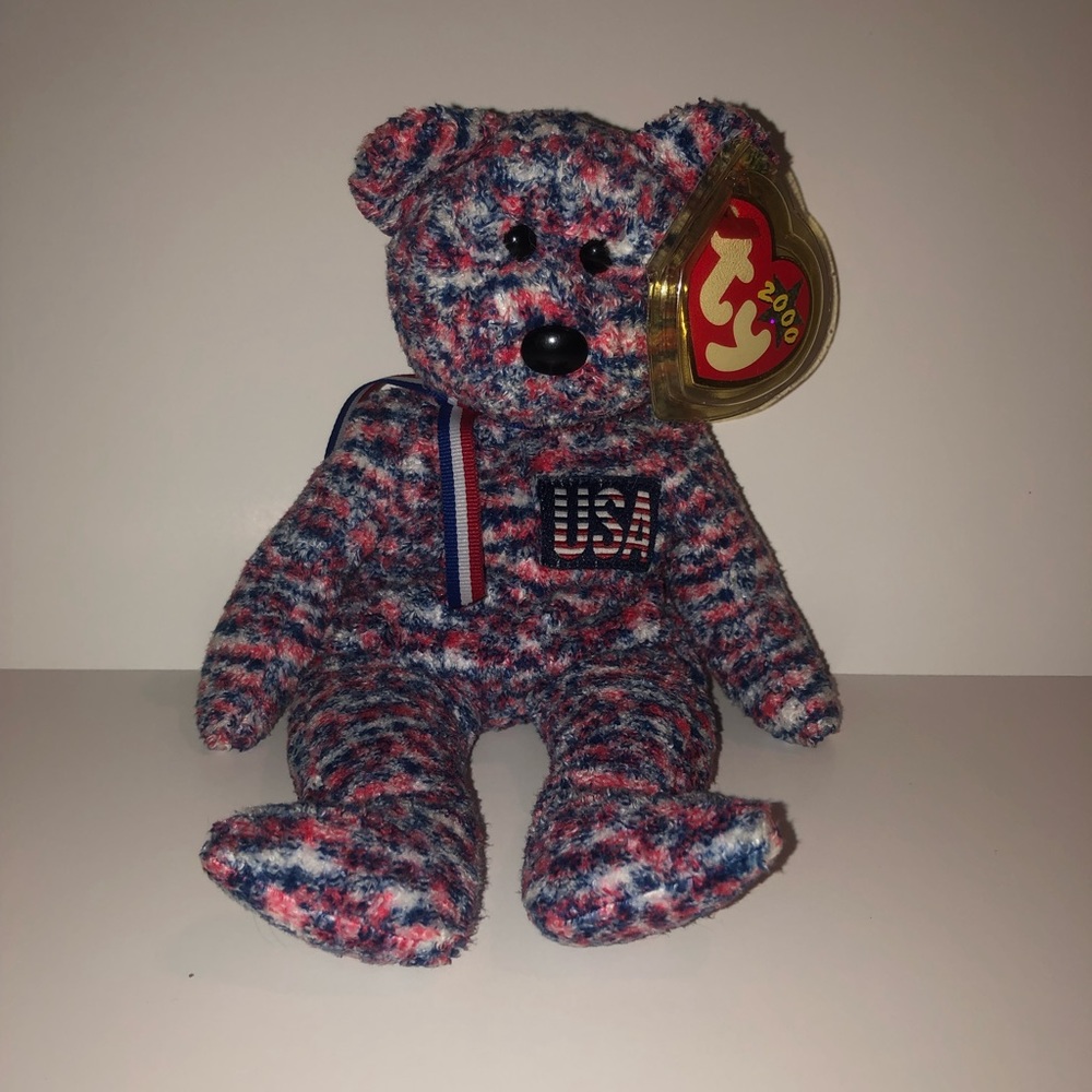 VINTAGE 2000 USA Beanie Baby